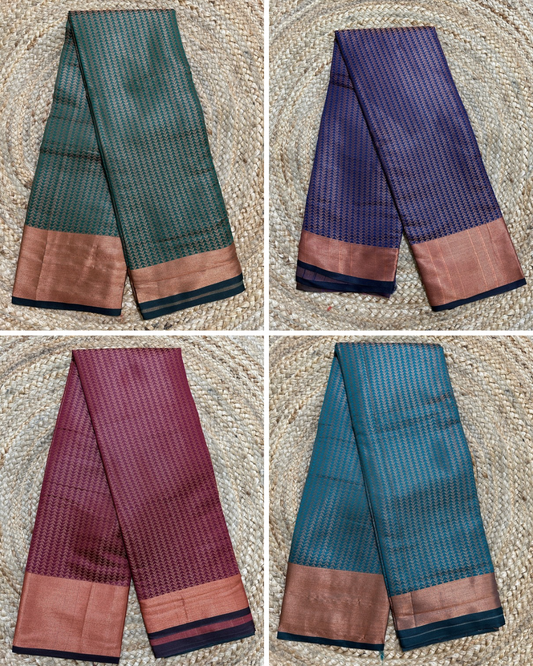 Soft-Fancy Zari Saree