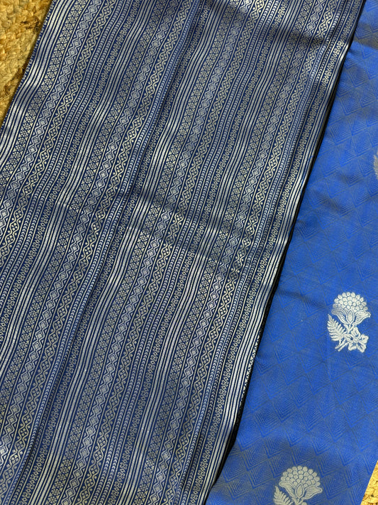 Premium Soft Brocade semi silk saree