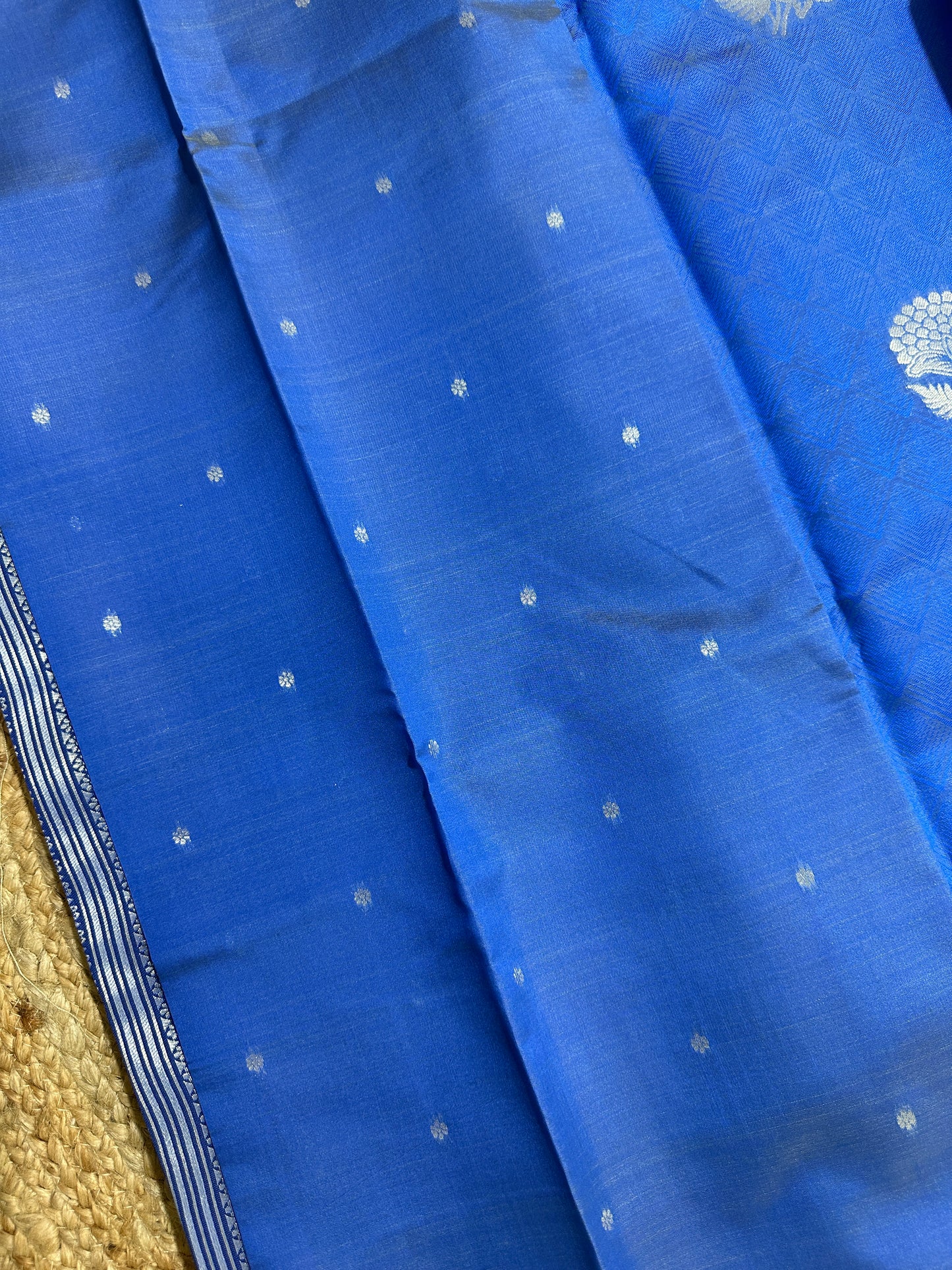 Premium Soft Brocade semi silk saree