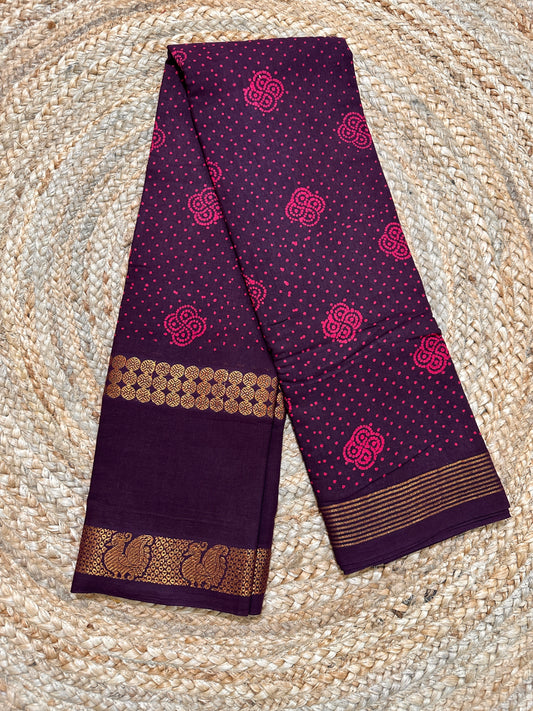 Premium Quality Sungudi Cotton