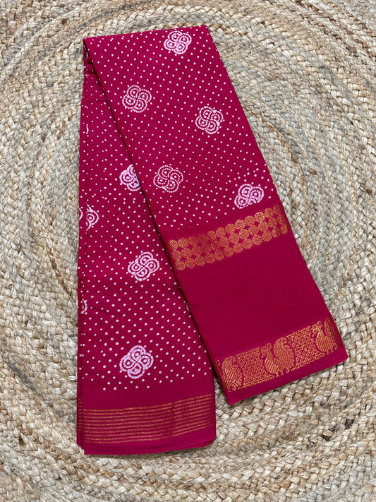 Premium Quality Sungudi Cotton