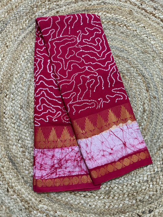 Premium Quality Sungudi Cotton